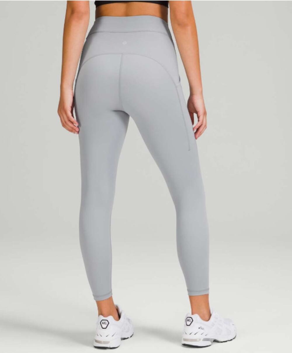 Size 8 Lululemon Power Thru High Rise Leggings